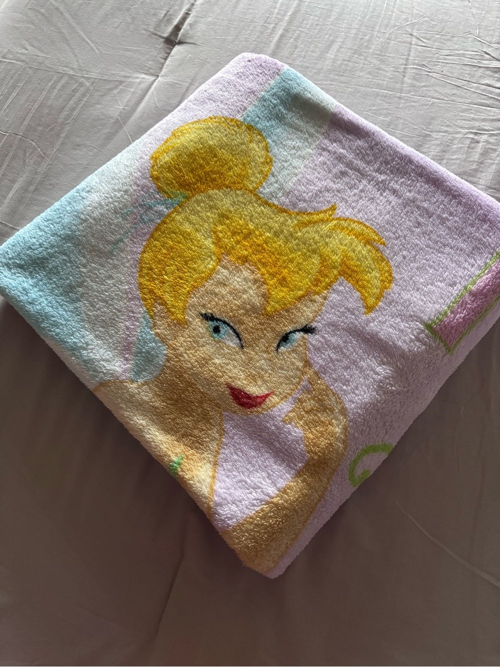 Disney Inspired Tinker Bell Soft Throw Blanket